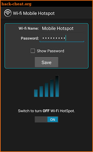 Wi-fi Mobile Hotspot screenshot