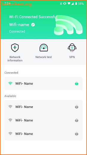 Wi-Fi monitor - Analyzer screenshot