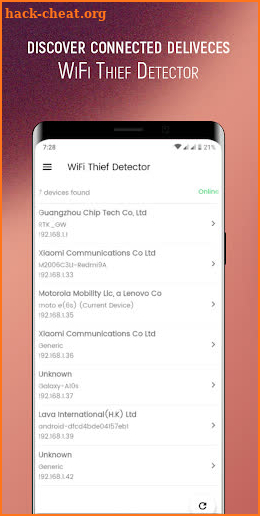 Wi-Fi Thief Detector 2.0 screenshot