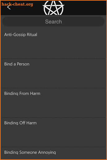 Wicca Spells and Tools Pro screenshot