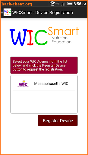 WICSmart - WIC Education screenshot