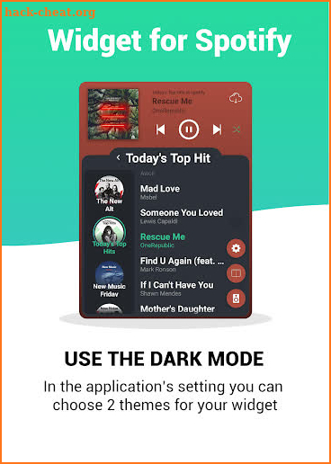 Widget for Spotify screenshot