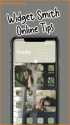 Widget Smith Online Tips screenshot