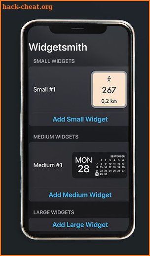 Widgetsmith Premium Pro Widget Guide screenshot