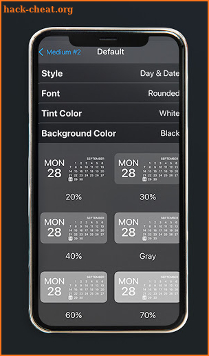 Widgetsmith Premium Pro Widget Guide screenshot