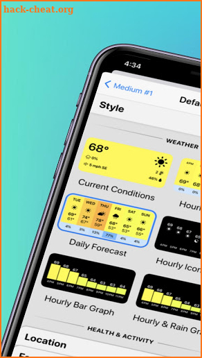 WidgetSmith Pro App widget Tips screenshot