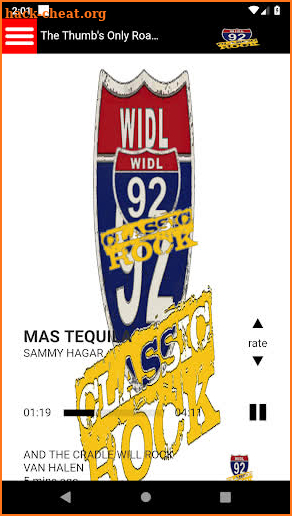 WIDL Classic Rock I92 screenshot