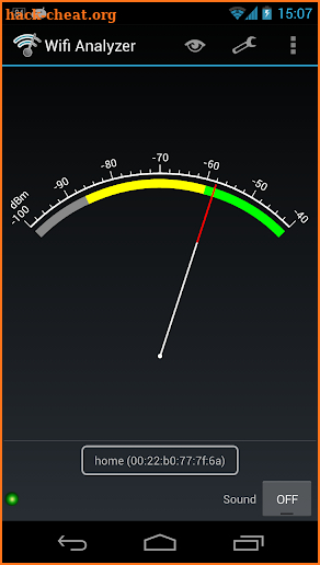 Wifi Analyzer Classic screenshot