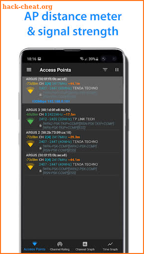 WiFi Analyzer - Wifi signal meter screenshot