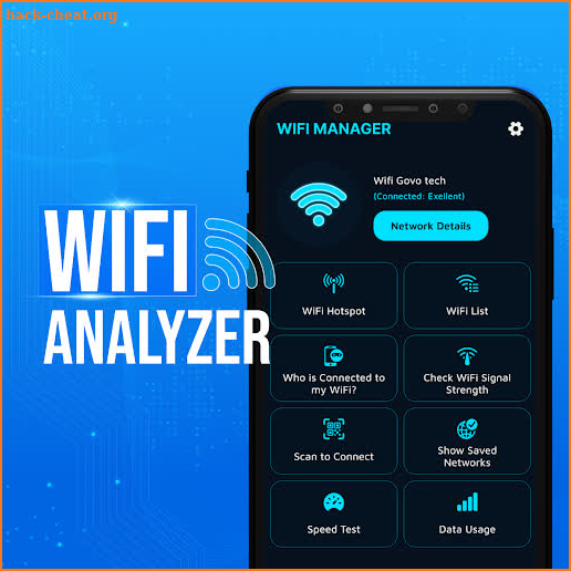 WiFi Analyzer, WiFi Speed Test screenshot