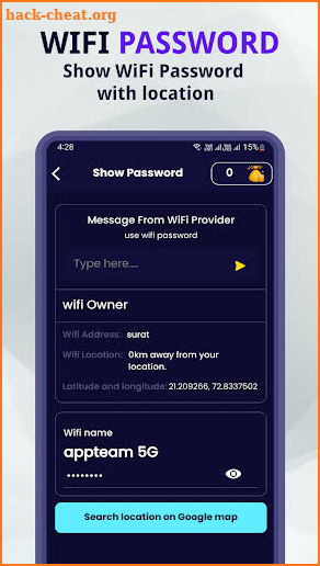 Wifi Community : Get Password screenshot