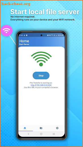 WiFi File Transfer Pro screenshot