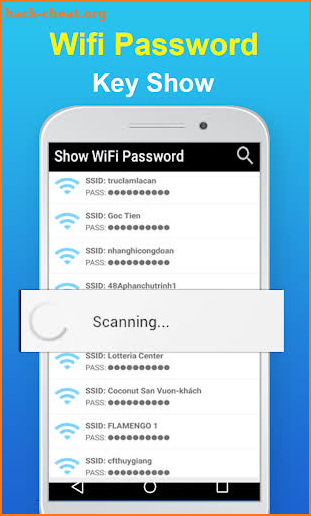 wifi password key show : wifi analyzer screenshot