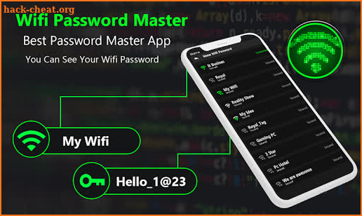 WIFI PASSWORD MASTER🔑-SHOW WIFI MASTER KEY screenshot