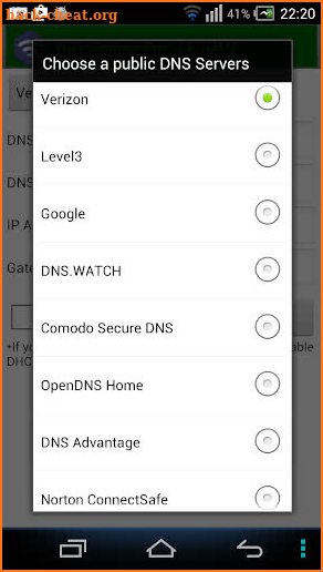 WiFi Settings (DNS,IP,..) PRO screenshot