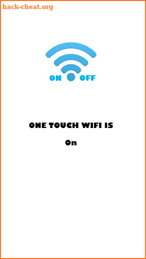 WiFi Switch ON/OFF screenshot