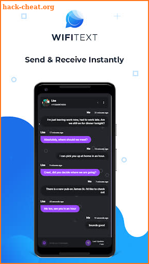 WiFi Text - Send & Receive SMS screenshot