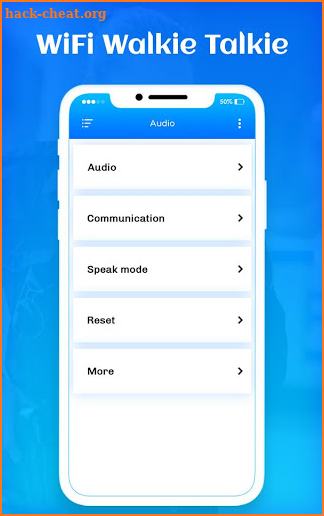 Wifi Walkie Talkie - Bluetooth Walkie Talkie screenshot