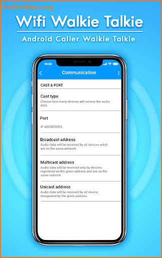 WiFi Walkie Talkie - Bluetooth Walkie Talkies screenshot