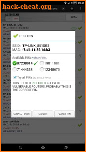 Wifi WPS Unlocker screenshot