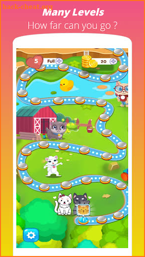 Wiggle Cat -  Free Connect Match 3 Game screenshot