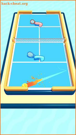 Wiggle Tennis screenshot