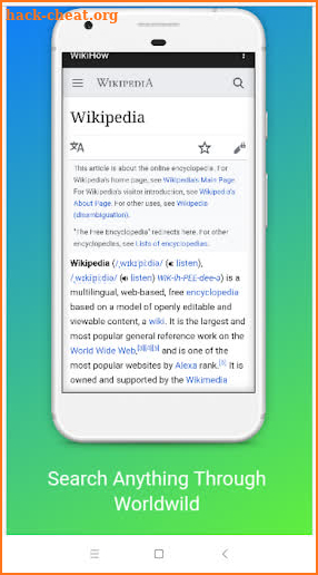 WikiHow : Free Encyclopedia screenshot