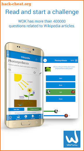 WikiMaster- Quiz to Wikipedia screenshot
