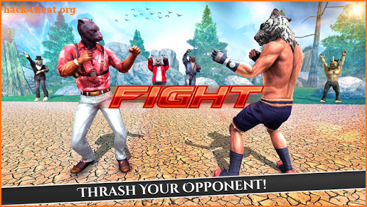 Wild Animal Wrestling Fighters screenshot