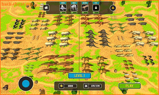 Wild Animals Kingdom Battle Simulator 2018 screenshot