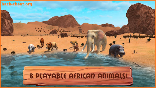 Wild Animals World - Savannah Simulator screenshot