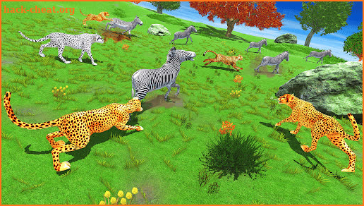 Wild Cheetah Family Simulator Animal Sim Games screenshot