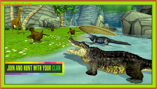 Wild Crocodile Simulator Game screenshot