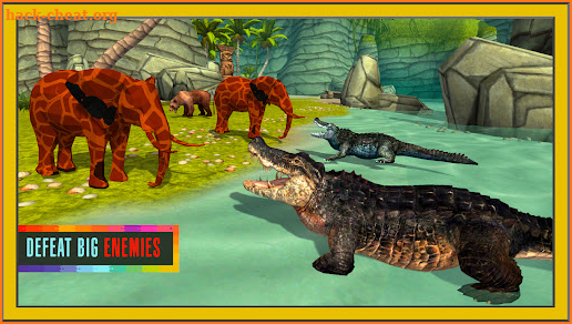 Wild Crocodile Simulator Game screenshot