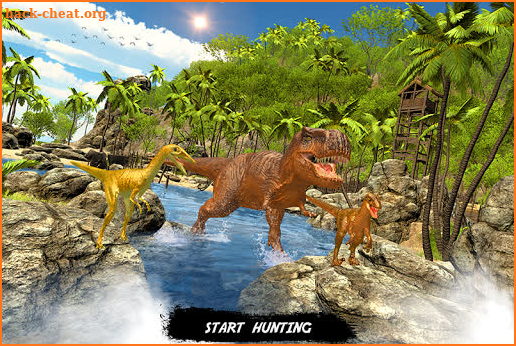 Wild dinosaur family survival simulator screenshot