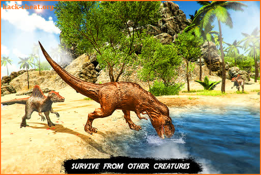 Wild dinosaur family survival simulator screenshot