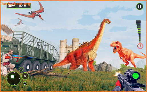 Wild Dinosaurs Hunter Dino shooting games screenshot