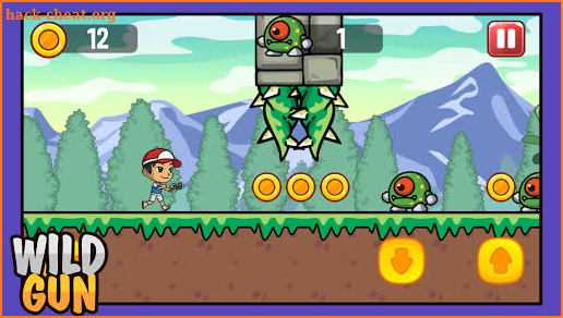 Wild Gun Jump 2D Run and Gun screenshot