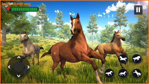 Wild Horse Family Simulator : Horse Games screenshot