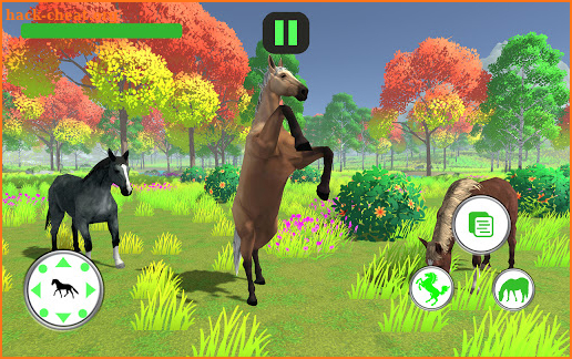 Wild Horse Simulator : Arabian Horse Game screenshot