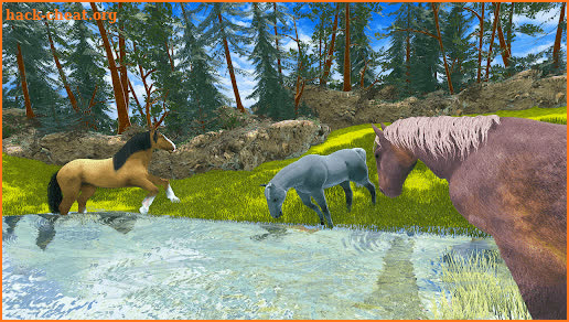 Wild Horse Simulator Games screenshot