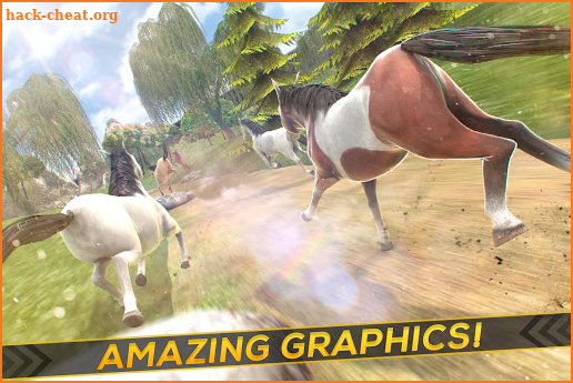 Wild Horses Race Field screenshot