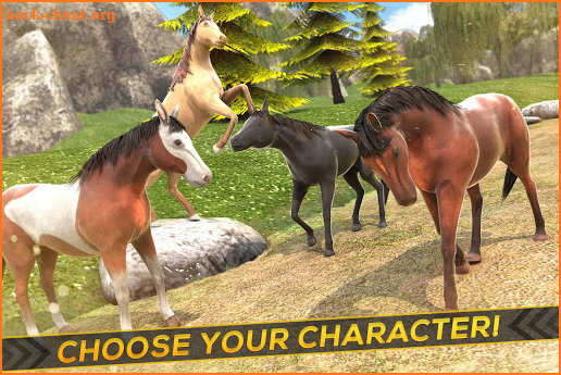 Wild Horses Race Field screenshot