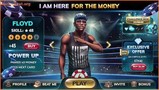 Wild Poker - Floyd Mayweather's Texas Hold'em screenshot