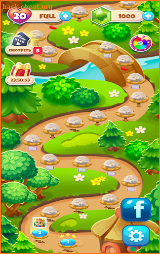 Wild puzzle Match 3 the leopard adventure screenshot