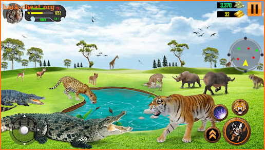 Wild Tiger Simulator Games screenshot