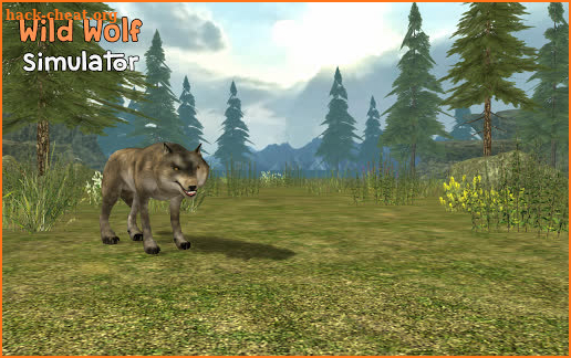 Wild Wolf Simulator 3D screenshot