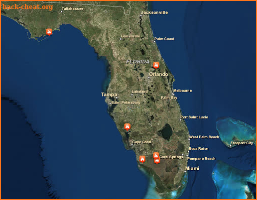 Wildfire & Earthquake Tracker screenshot