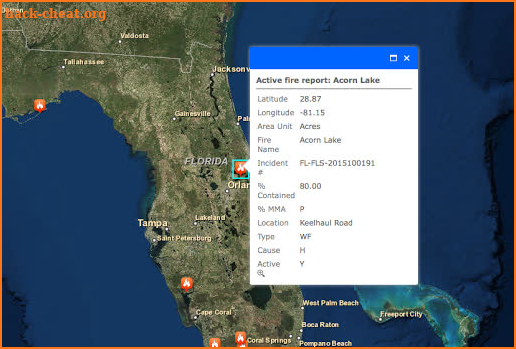 Wildfire & Earthquake Tracker screenshot