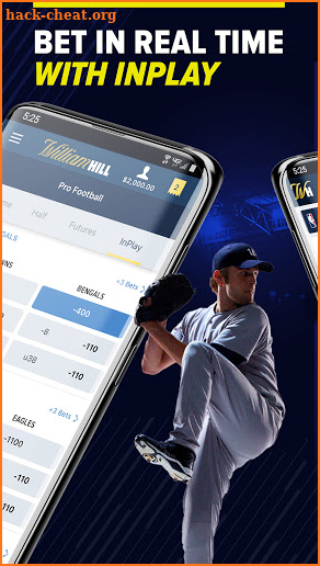 William Hill Sportsbook screenshot